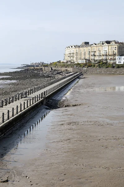 Nisan 2021 Ngiltere Nin Weston Super Mare Kentindeki Marine Lake — Stok fotoğraf