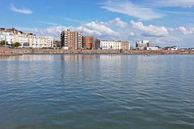 Weston-super-Mare, İngiltere 'deki Marine Lake.