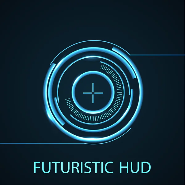 HUD en gui. — Stockvector