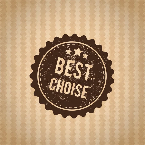 Badge meilleur choix — Image vectorielle