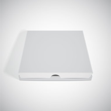 Cloze gri pizza kutusu