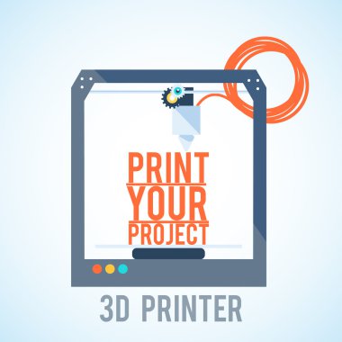 Düz 3D printerlere harcama maddeler