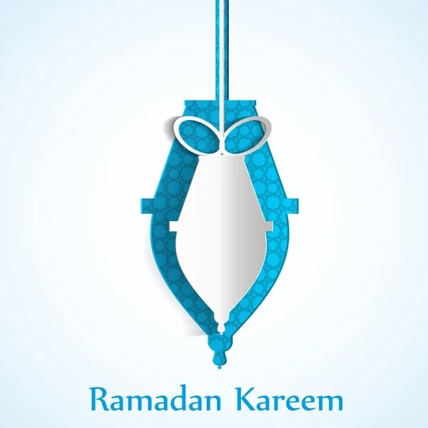 Ramadán pozadí s ramadánu Kareem — Stockový vektor