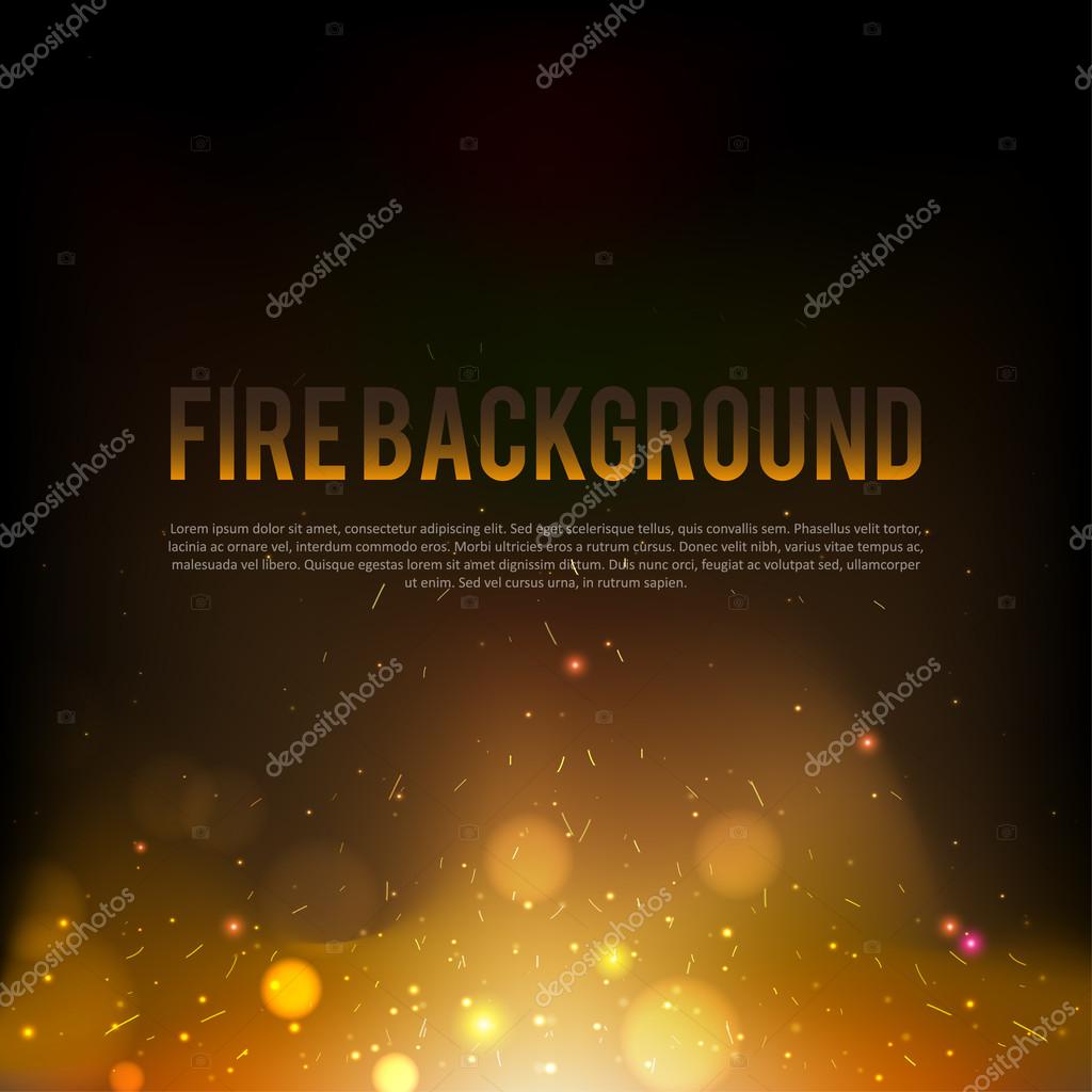 Fundo de fogo amarelo imagem vetorial de andrewvec© 61632941