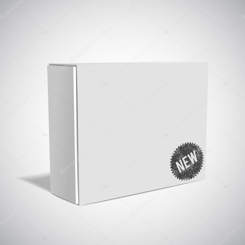 Download White box mockup — Stock Vector © andrewvec #69785437