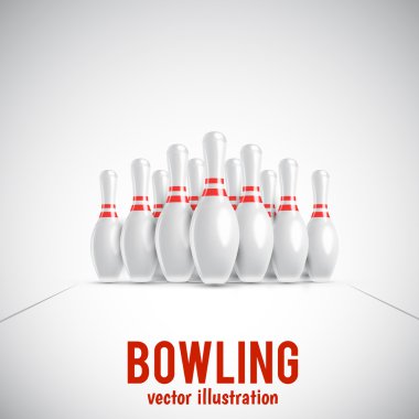Bowling gerçekçi Tema