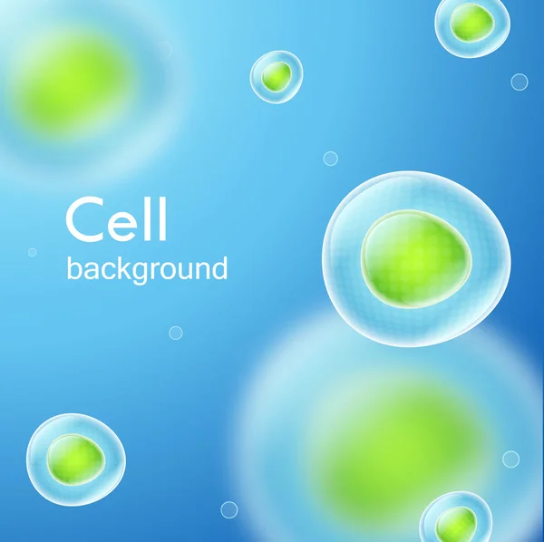 Abstract background with cells — Stock Vector