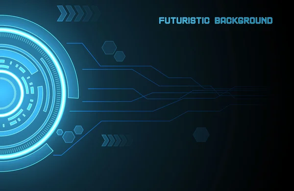 Futuristic glowing background — Stock Vector