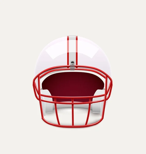 American football helmet — Stock Vector