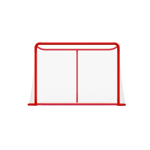 Realistic hockey goal — Stock Vector