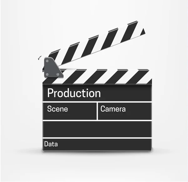 Realistische filmthema — Stockvector