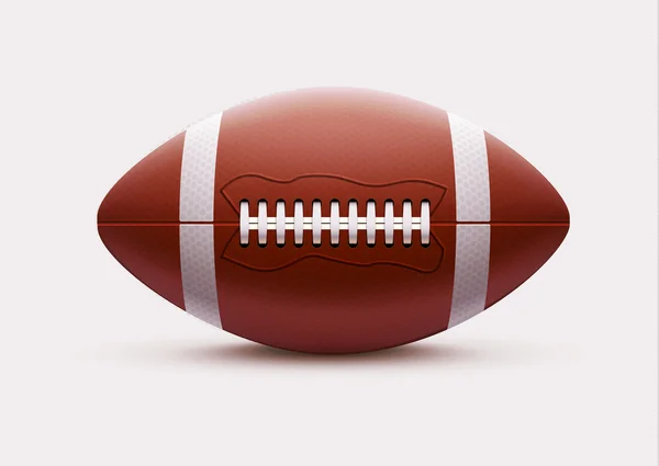 Bola de futebol americano — Vetor de Stock