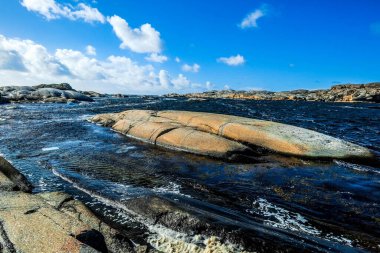 Verden Ende ya da dünyanın sonu Güney Norveç 'teki Tjome kasabasında