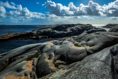 Verden Ende ya da dünyanın sonu Güney Norveç 'teki Tjome kasabasında