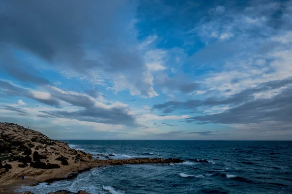 Las Huertas Cape Alicante Spain — стокове фото