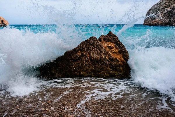 İspanya, Javea 'daki Granadella Koyu..