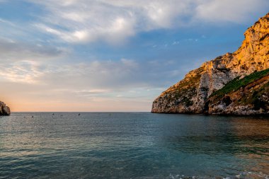 İspanya, Javea 'daki Granadella Koyu..