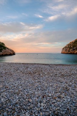 İspanya, Javea 'daki Granadella Koyu..