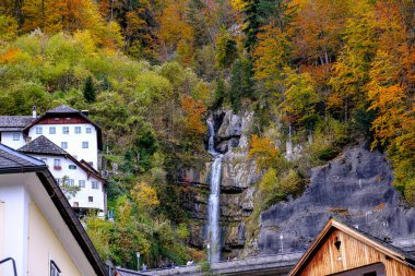 Avusturya 'nın güzel Hallstatt köyü