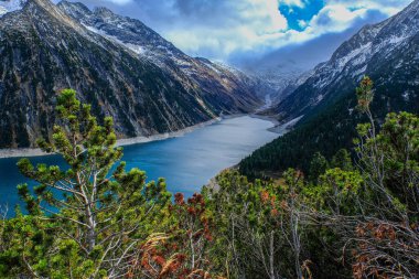 Avusturya Alplerinde Olperar 'ın zirvesine yükseldi