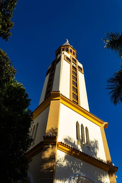 Catedral Metropolitana Nossa Senhora Auxiliadora Λεπτομέρεια Του Μητροπολιτικού Καθεδρικού Ναού — Φωτογραφία Αρχείου