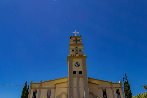 Λεπτομέρεια Της Ενορίας Καθεδρικός Ναός Bom Ιησού Βρίσκεται Στην Πόλη — Φωτογραφία Αρχείου