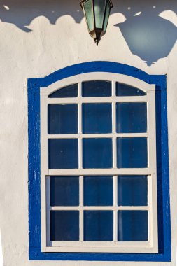  Window in a house in the city of Pirenpolis - a city famous in the state of Goias for its colonial-style architecture.