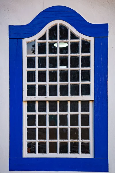 Window House City Pirenpolis City Famous State Goias Its Colonial — Foto de Stock