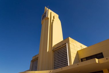 Goiania Tren İstasyonu. Goiania şehrinin merkezindeki tren istasyonunun ayrıntıları..