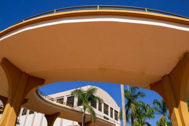 Gois 'deki Trindade şehrinde ebedi İlahi Babamızın Bazilika Tapınağı manzarası.