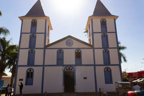 Matriz Divino Pai Eterno Ehemaliges Heiligtum Der Stadt Trindade Goias — Stockfoto