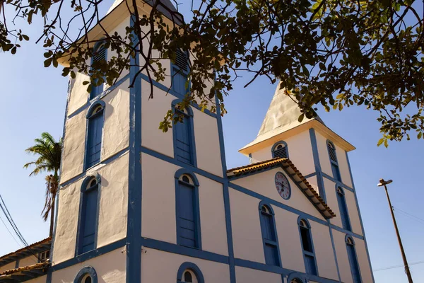 Matriz Divino Pai Eterno Antigo Santuário Cidade Trindade Goiás — Fotografia de Stock