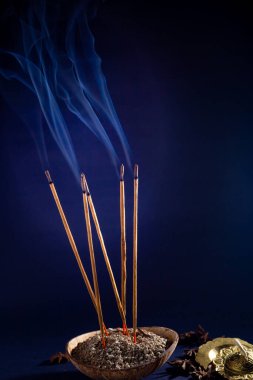  13. Cuma. Biraz tütsü yakar, etrafı temizlemek için güzel kokulu bir duman yayar..