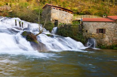 Barosa river waterfall clipart