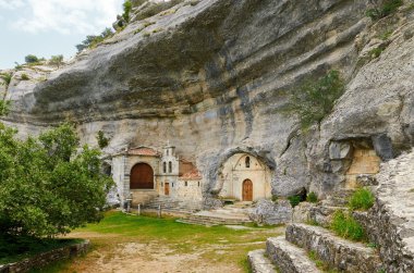 San Bernabe Chapel in Ojo Guareña, Burgos, Spain