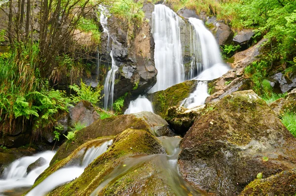 San Paio Waterfall. Carballo, A Coruña, Spain — Stock Photo, Image