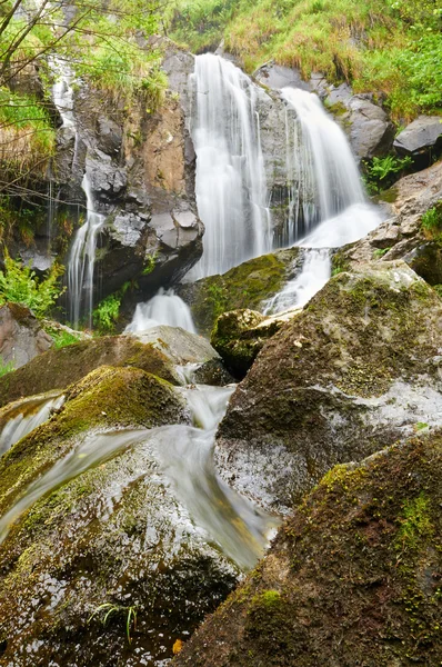 San Paio Waterfall. Carballo, A Coruña, Spain — Stock Photo, Image