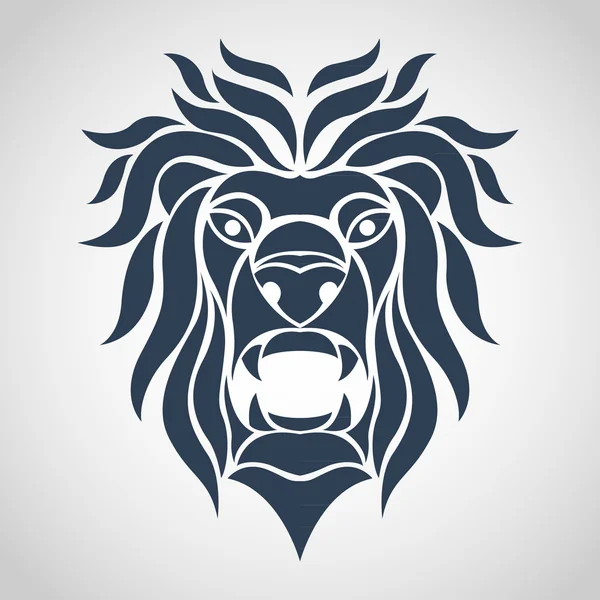 Logotipo León vector — Vector de stock