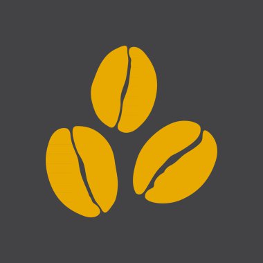 kahve çekirdeği ikonu