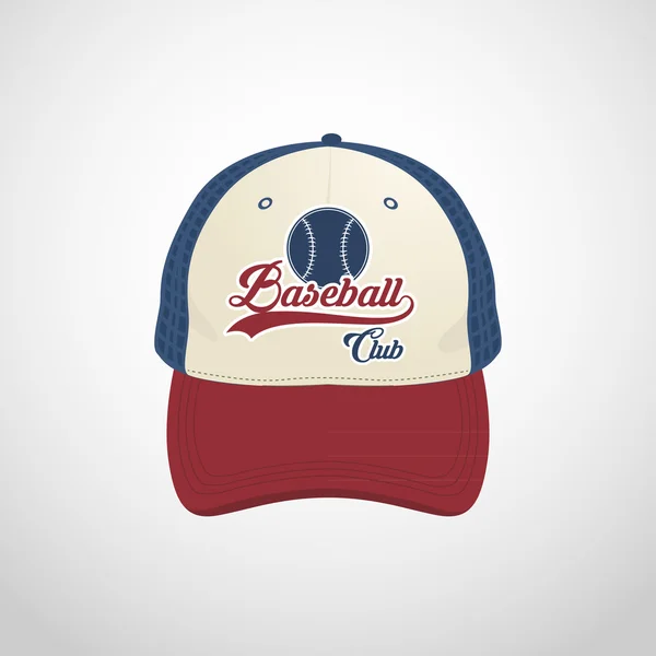 Plantilla de diseño de gorra — Vector de stock