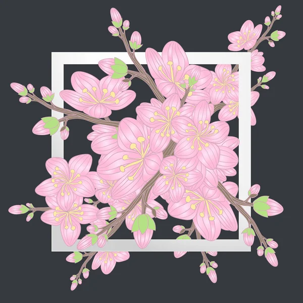 vintage vektör çiçek