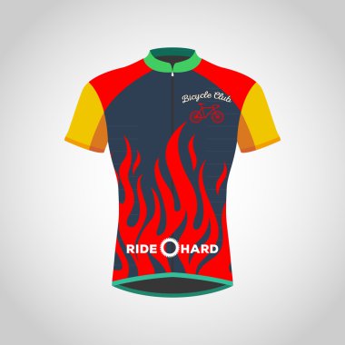 Bisiklete binme gömlek tasarım