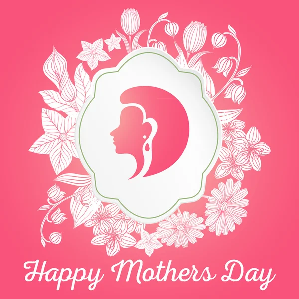 Bonne fête des mères — Image vectorielle