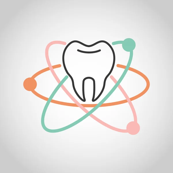 Логотип стоматолога — стоковый вектор