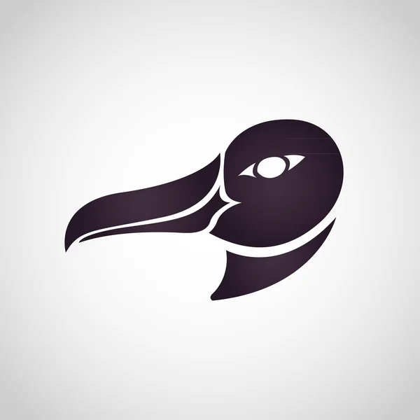 Albatros logo vektör — Stok Vektör