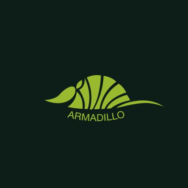 Armadillo logo vektör