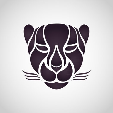 Cheetah logo vektör