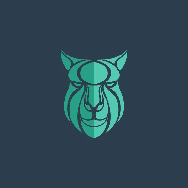 Alpaca logo vector — Stockvector