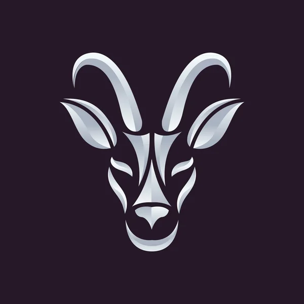 Antelope logo vector — Stockvector