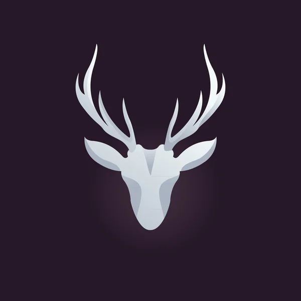 Deer Logo — Stock vektor